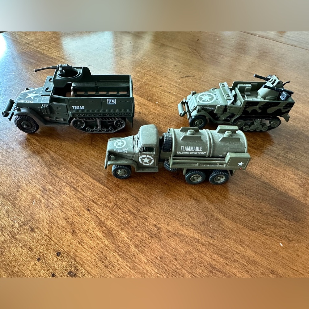 Military Collectible Toy Vehicles
